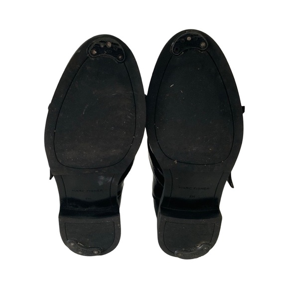 Marc Fisher Brigita Kiltie Buckle Booties Size 8 - Picture 5 of 6